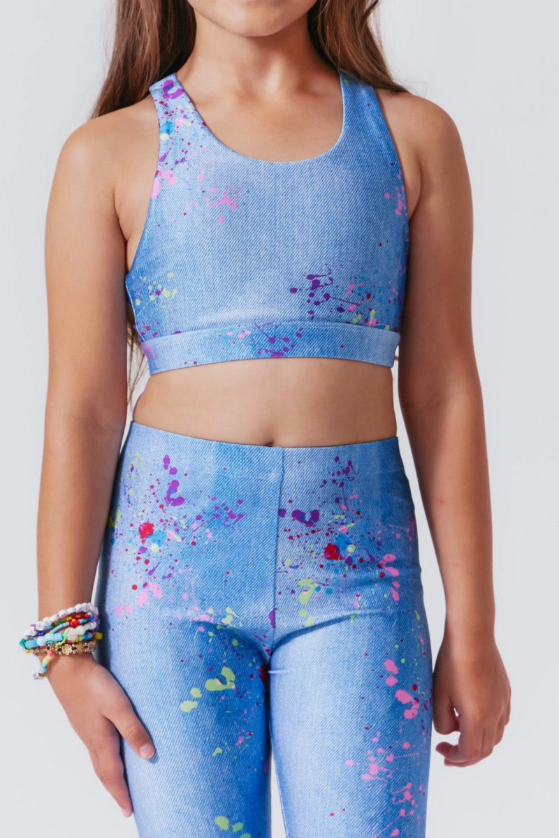 SPLATTER SPORTS BRA - SPORTS BRA