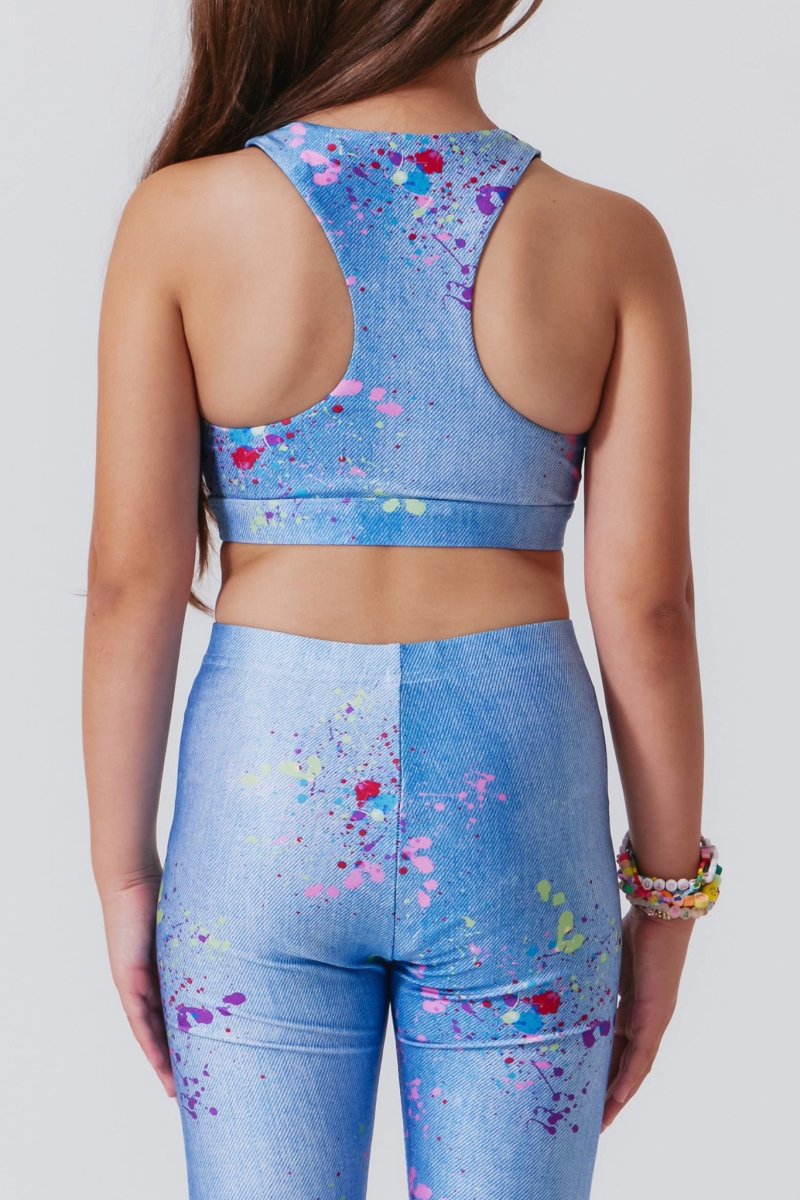 SPLATTER SPORTS BRA - SPORTS BRA