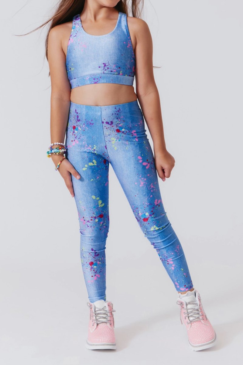 SPLATTER SPORTS BRA - SPORTS BRA