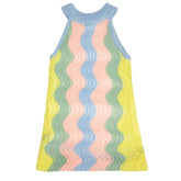 ST BARTH SWIRL CROCHET DRESS - DRESSES