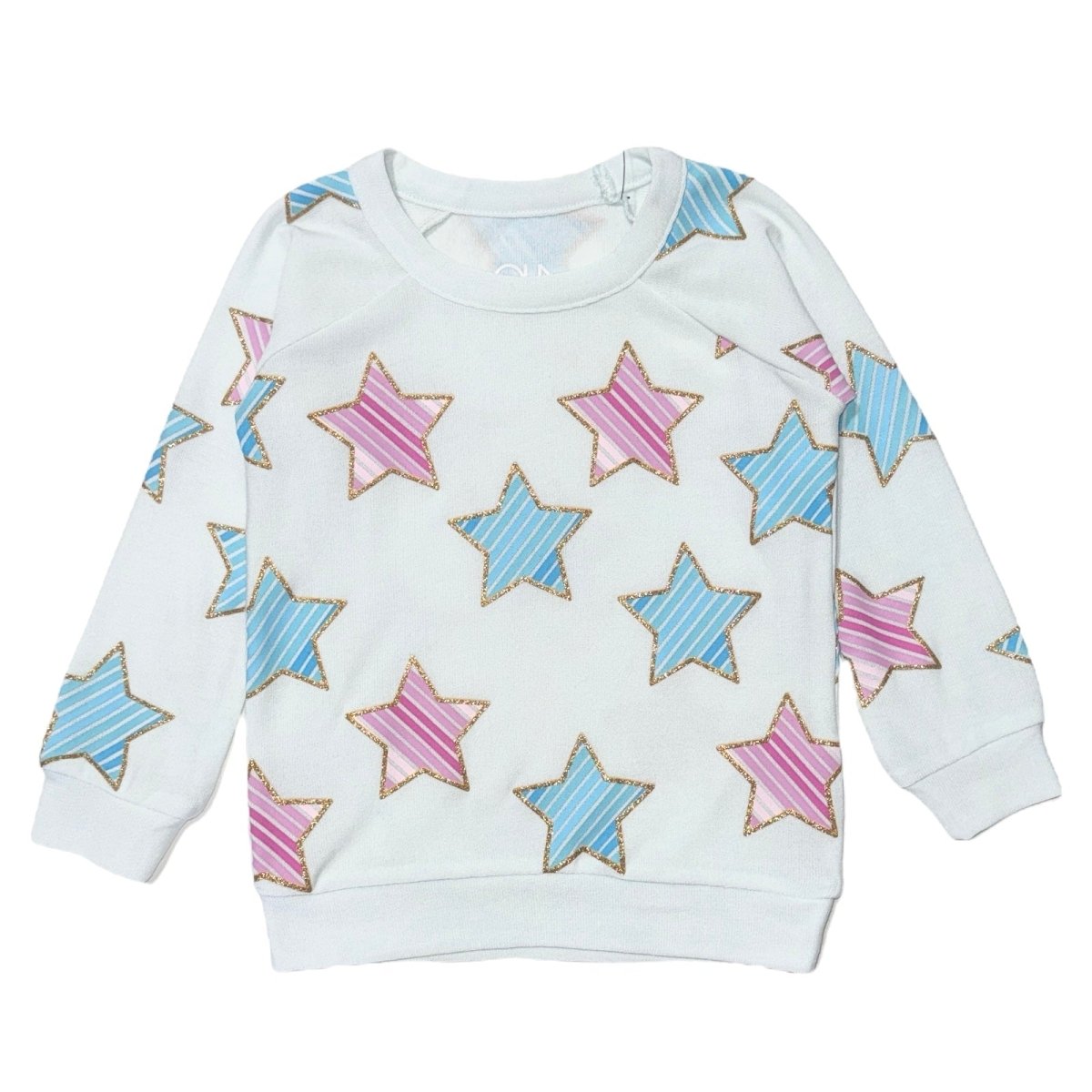 Star Accents Crewneck Sweatshirt | Chaser Kids