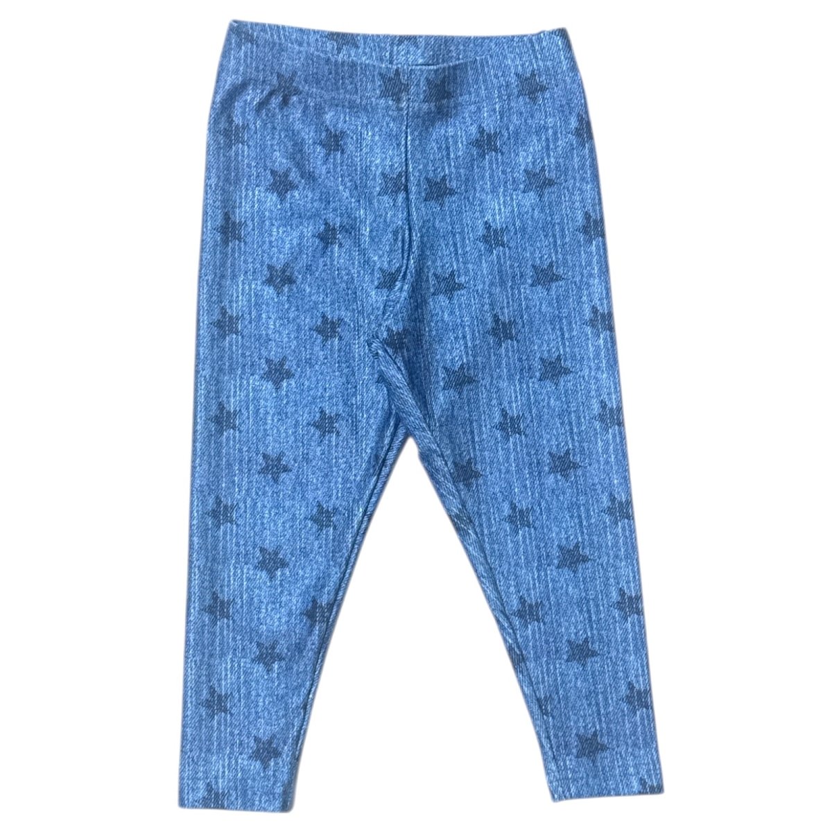 STARS DENIM EFFECT LEGGINGS - TEREZ