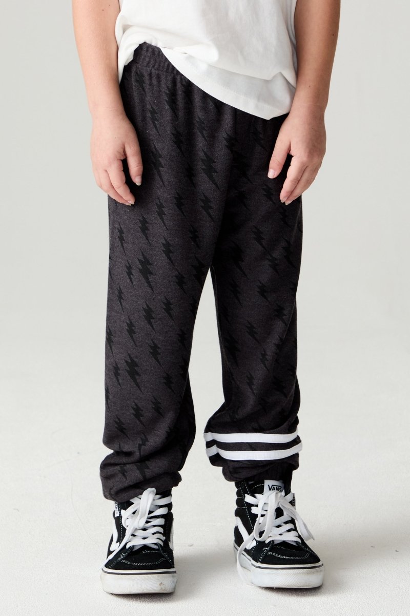STORM BOLT SWEATPANTS (PREORDER) - CHASER KIDS