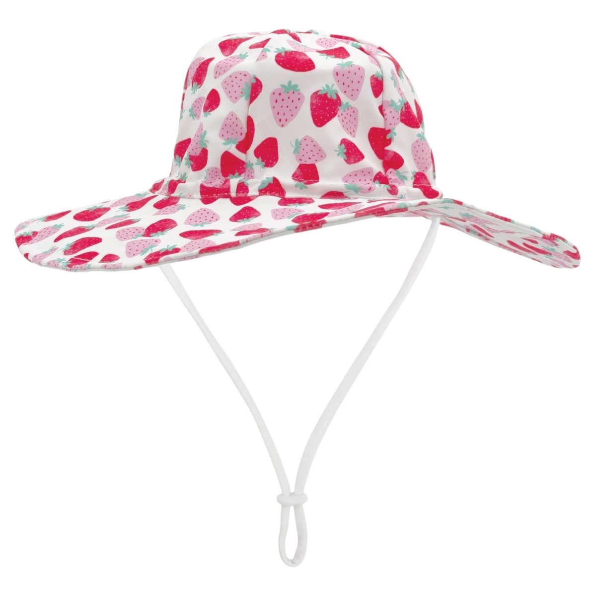 STRAWBERRY POOLSIDE SWIM HAT - FEATHER 4 ARROW