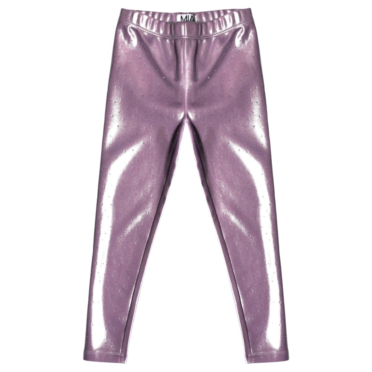 STUDDEN METALLIC LEGGINGS (PREORDER) - MINI DREAMERS