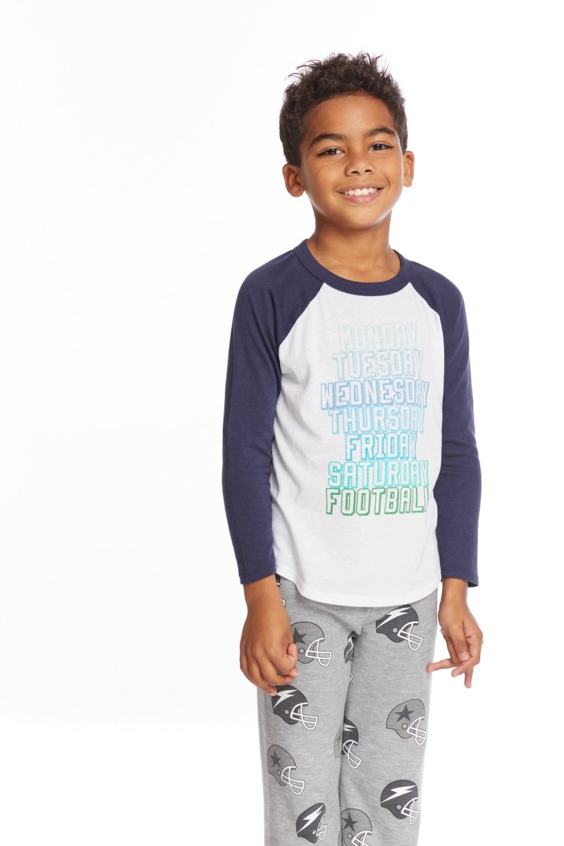 SUNDAY FOOTBALL LONG SLEEVE TSHIRT - LONG SLEEVE TOPS