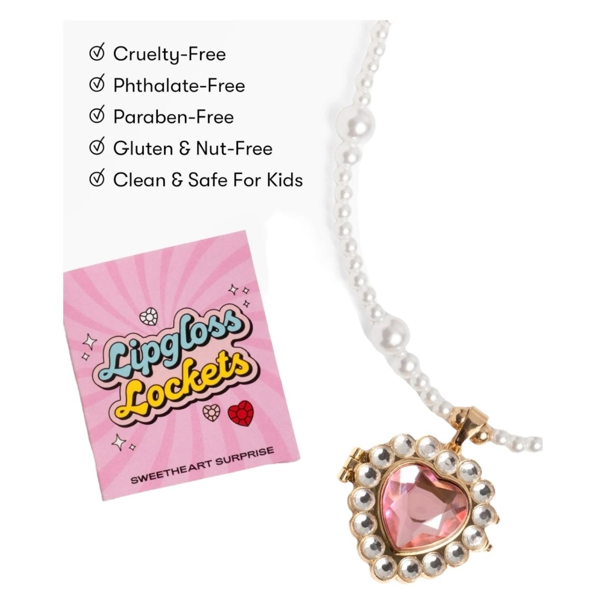 SWEETHEART SURPRISE LIPGLOSS LOCKET (PREORDER) - MAKEUP
