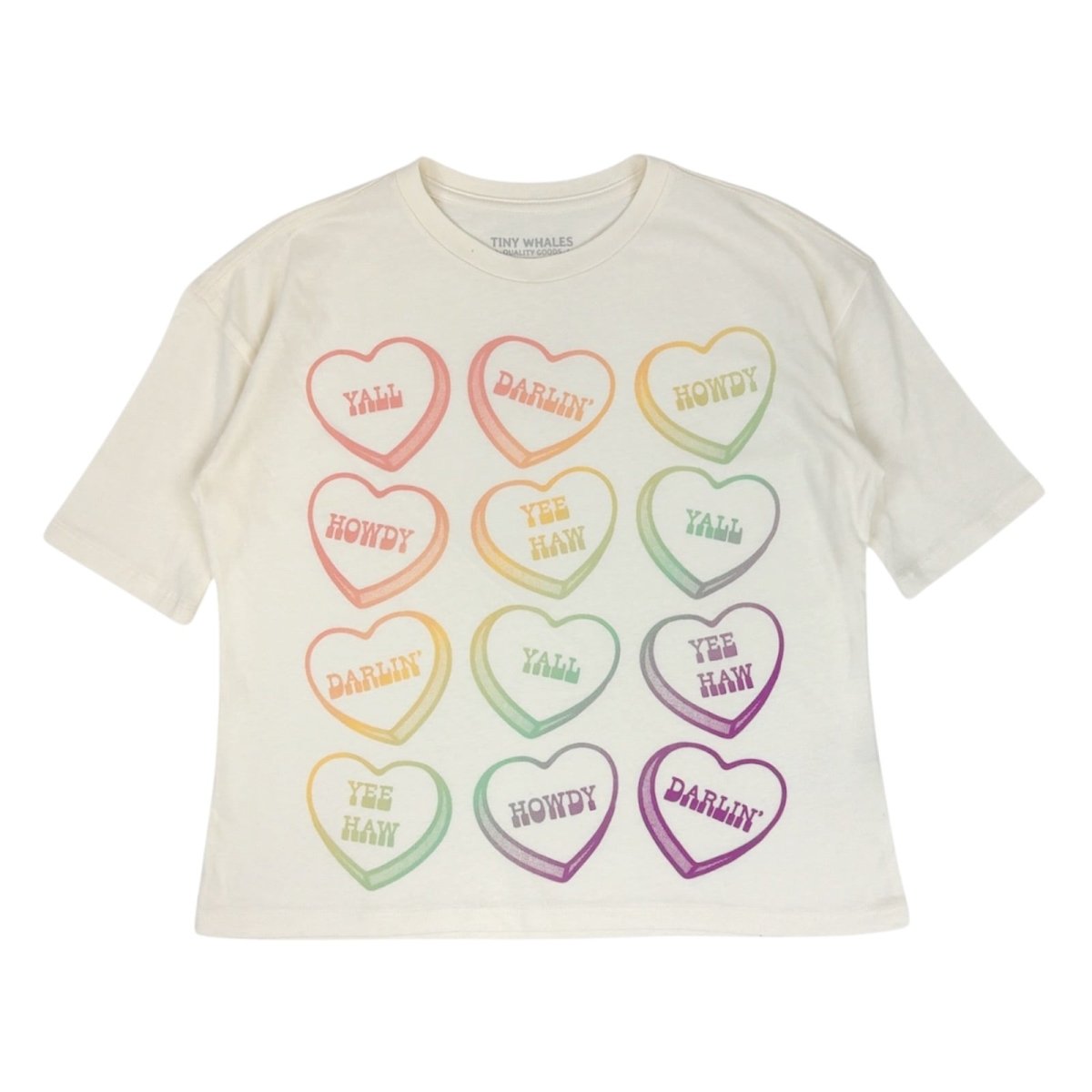 SWEETHEART TSHIRT (PREORDER) - TINY WHALES