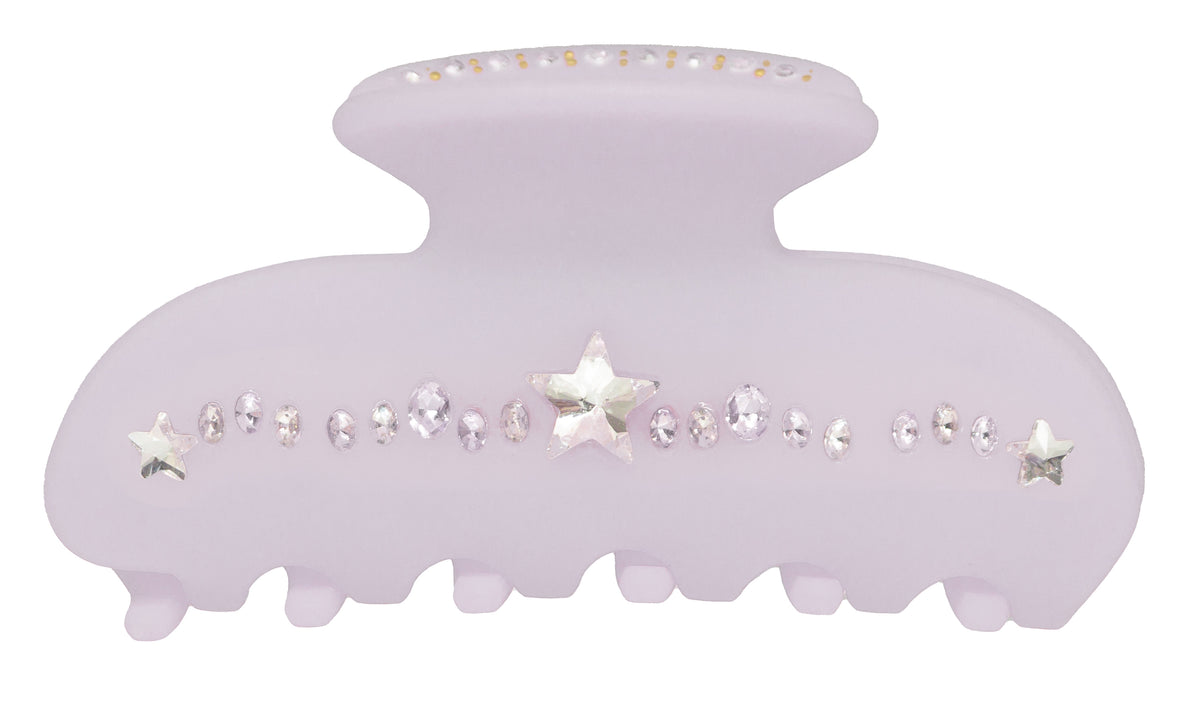 LILAC SKY SWEETHEART CLAW CLIP