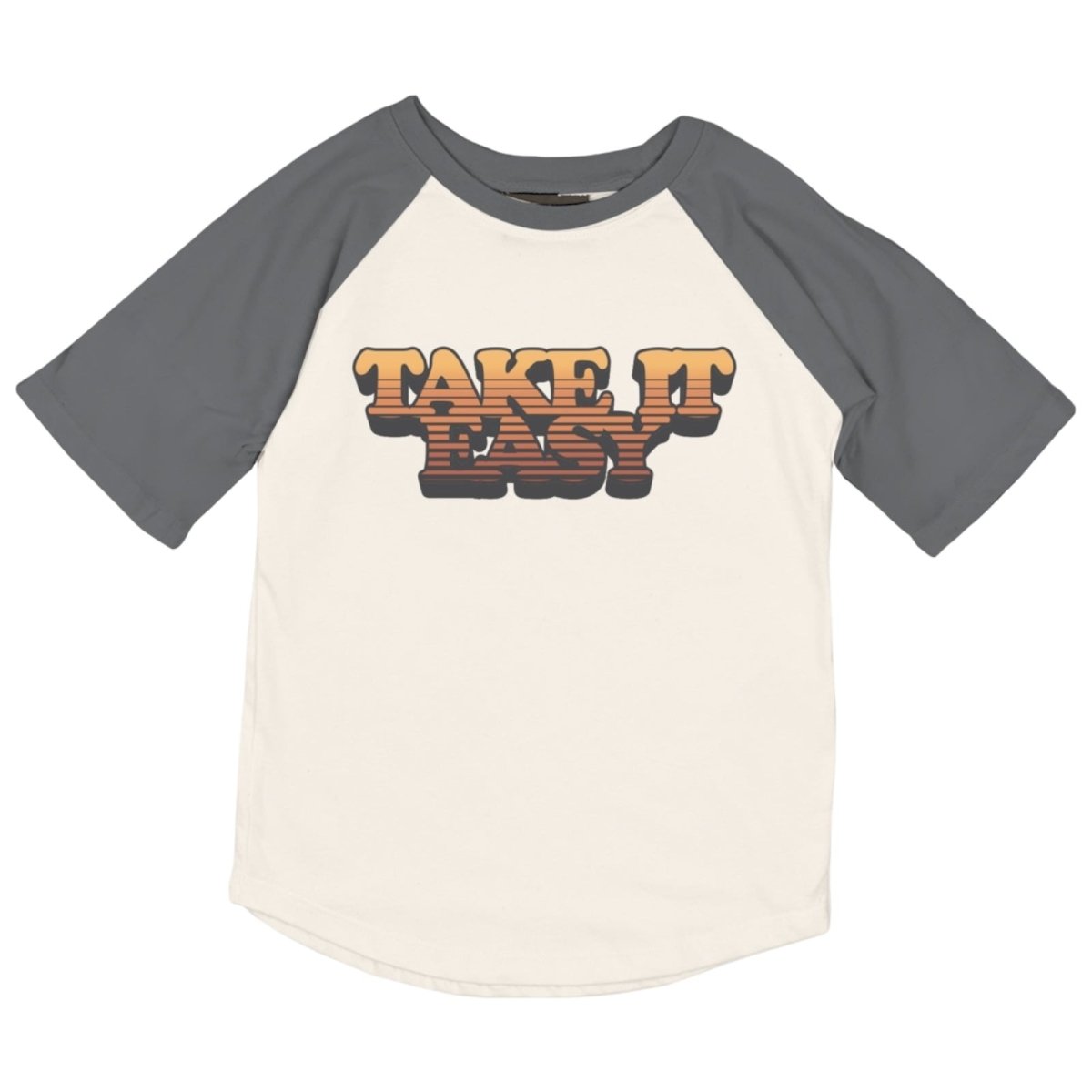 TAKE IT EASY RAGLAN TSHIRT - SHORT SLEEVE TOPS