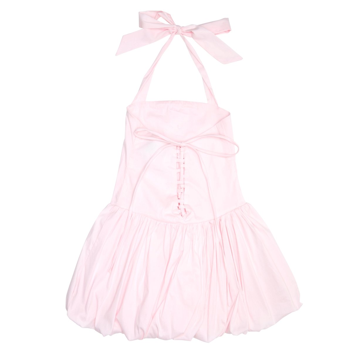 TALIA BUBBLE DRESS W/ SHORT UNDER - DRESSES