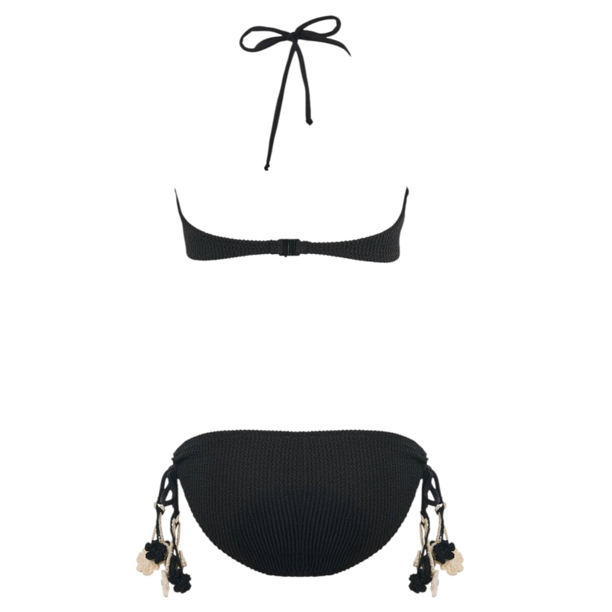 TALONI METALLIC RUFFLES TWO PIECE BIKINI - NESSI BYRD