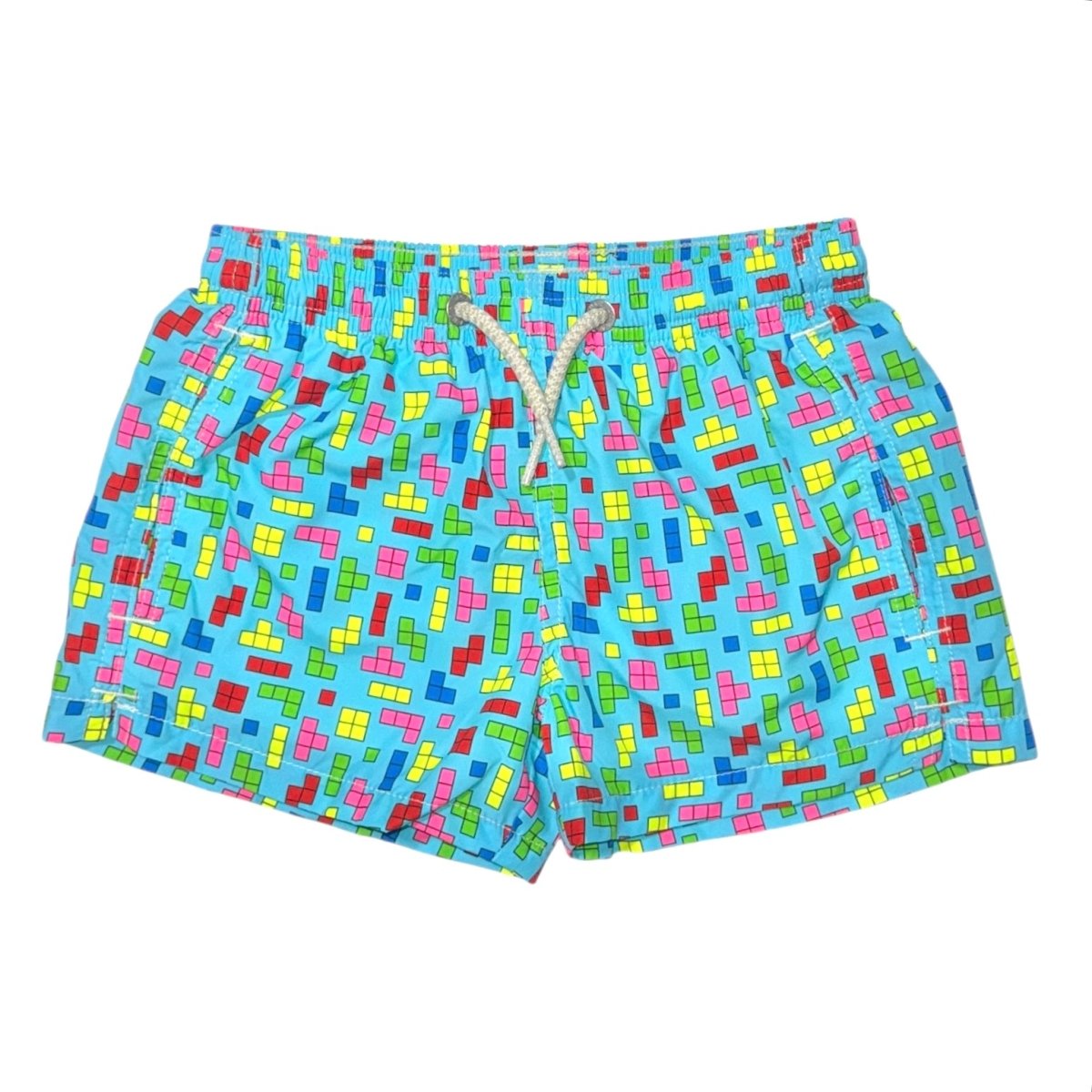 TETRIS SWIM TRUNKS - SWIM TRUNKS