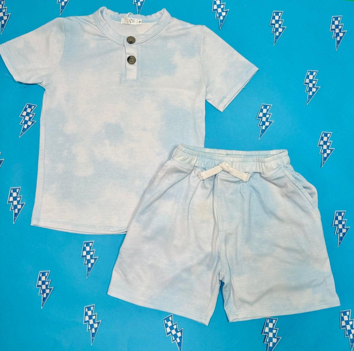 TIE DYE SHORTS - SHORTS