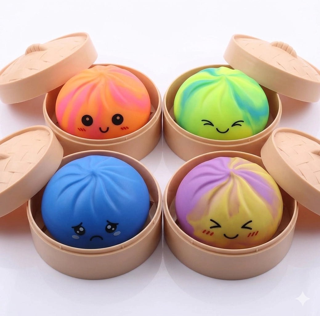 TIE DYE SQUISHY DUMPLING BLIND BOX MYSTERY (PREORDER) - MINI DREAMERS - TOYS