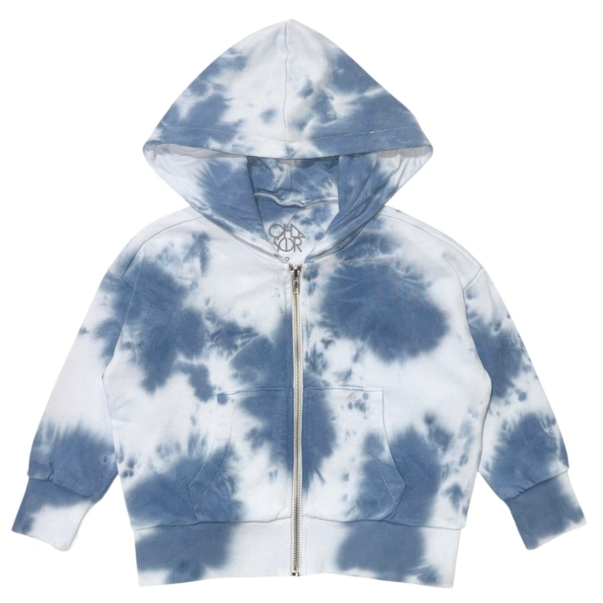 TIE DYE ZIP UP HOODIE - CHASER KIDS