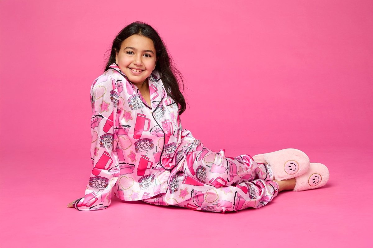 TRENDY GIRL SILKY SET - MINI DREAMERS
