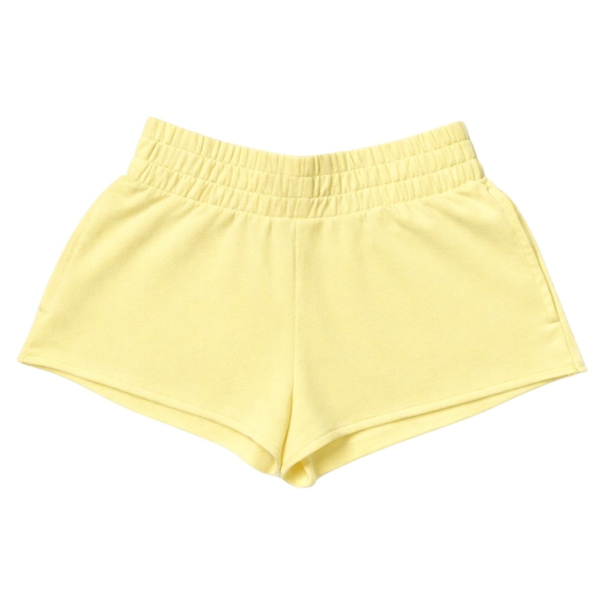 TRISTAN CANARY YELLOW SHORTS - KATIE J NYC