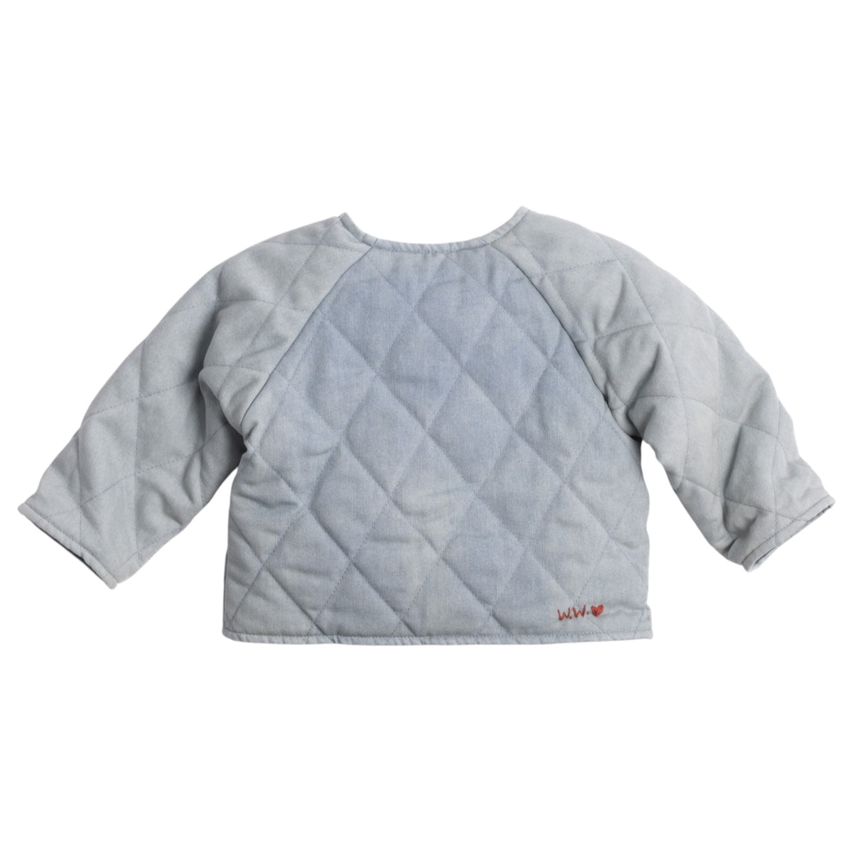 QUILTED HEART DENIM JACKET (PREORDER)