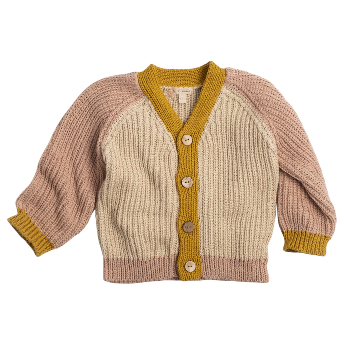 RAINBOW KNITTED CARDIGAN (PREORDER)