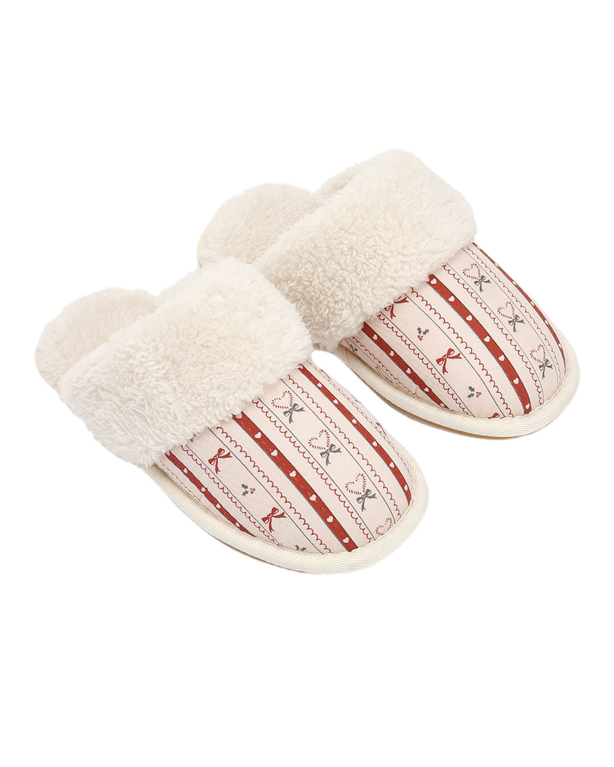 CANDY CANE LANE SLIPPERS