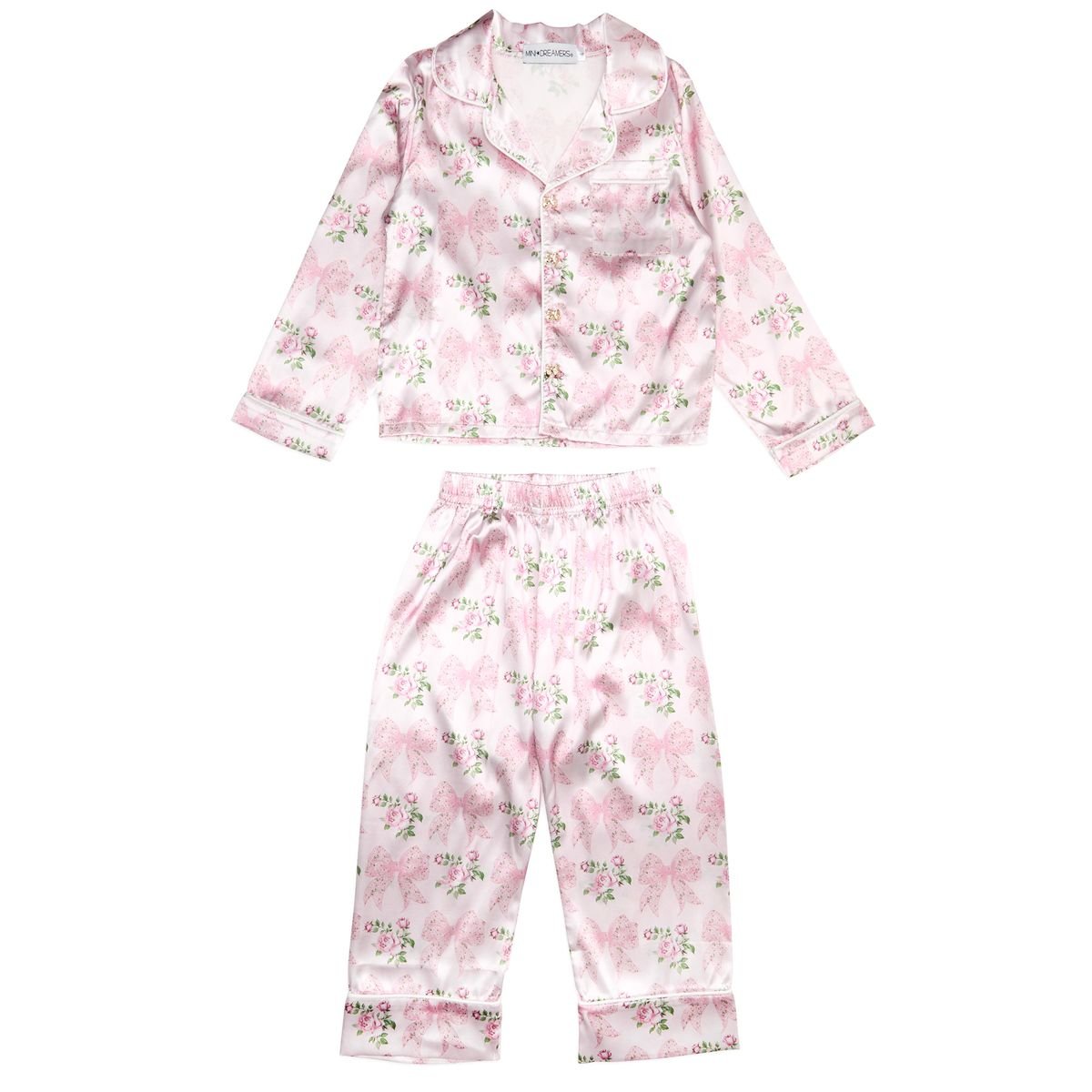 VINTAGE BOW SILKY SET - MINI DREAMERS