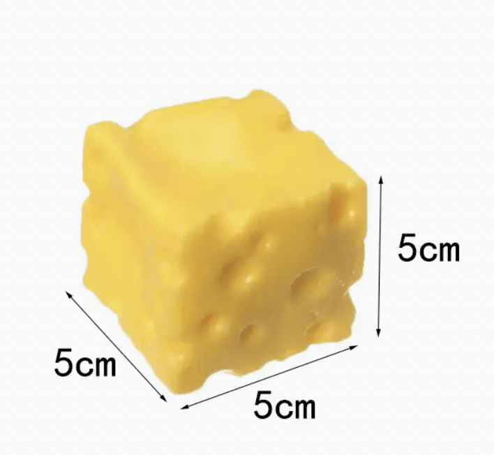 SQUISHY CHEESE SMALL - MINI DREAMERS - TOYS