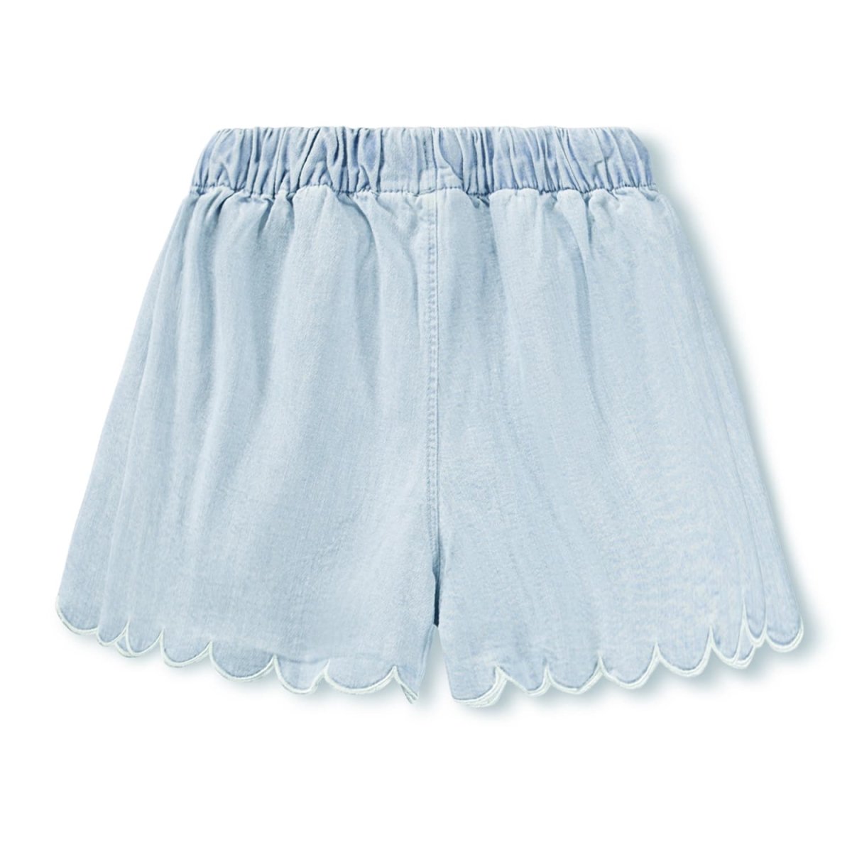 WASHED CHAMBRAY ADDIE SHORTS (PREORDER) - MOLO