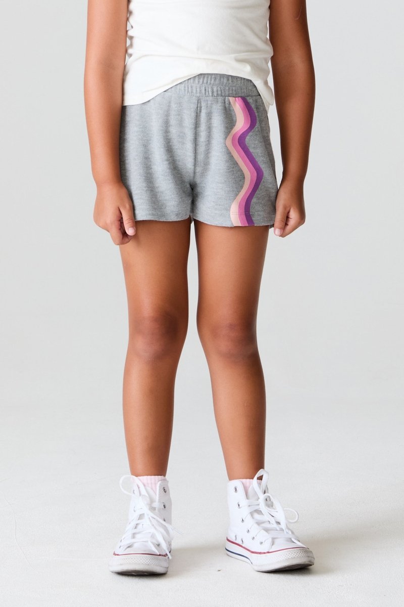 WAVE STRIPE SHORTS (PREORDER) - CHASER KIDS