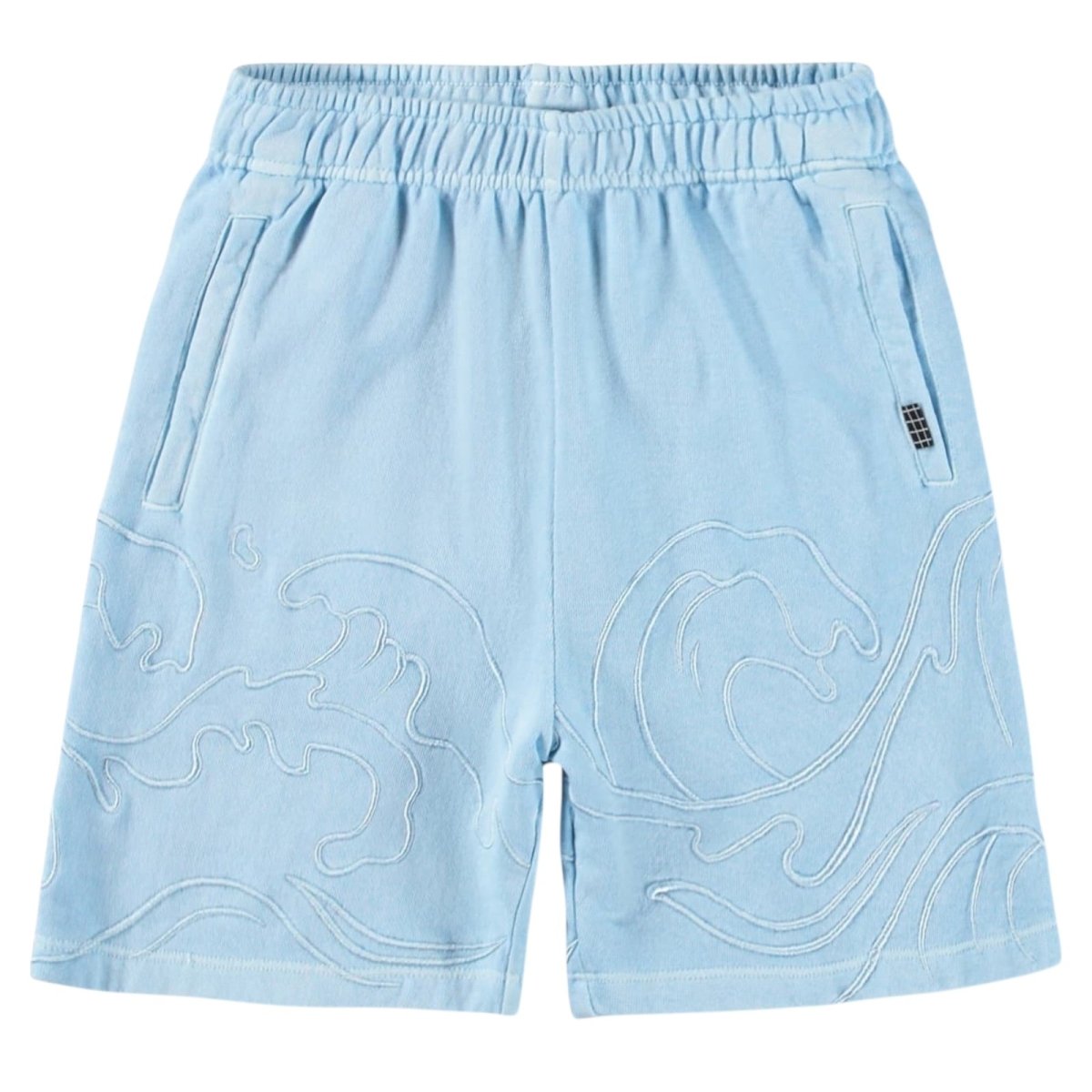 WAVES EMBROIDERED AMIL SHORTS (PREORDER) - MOLO
