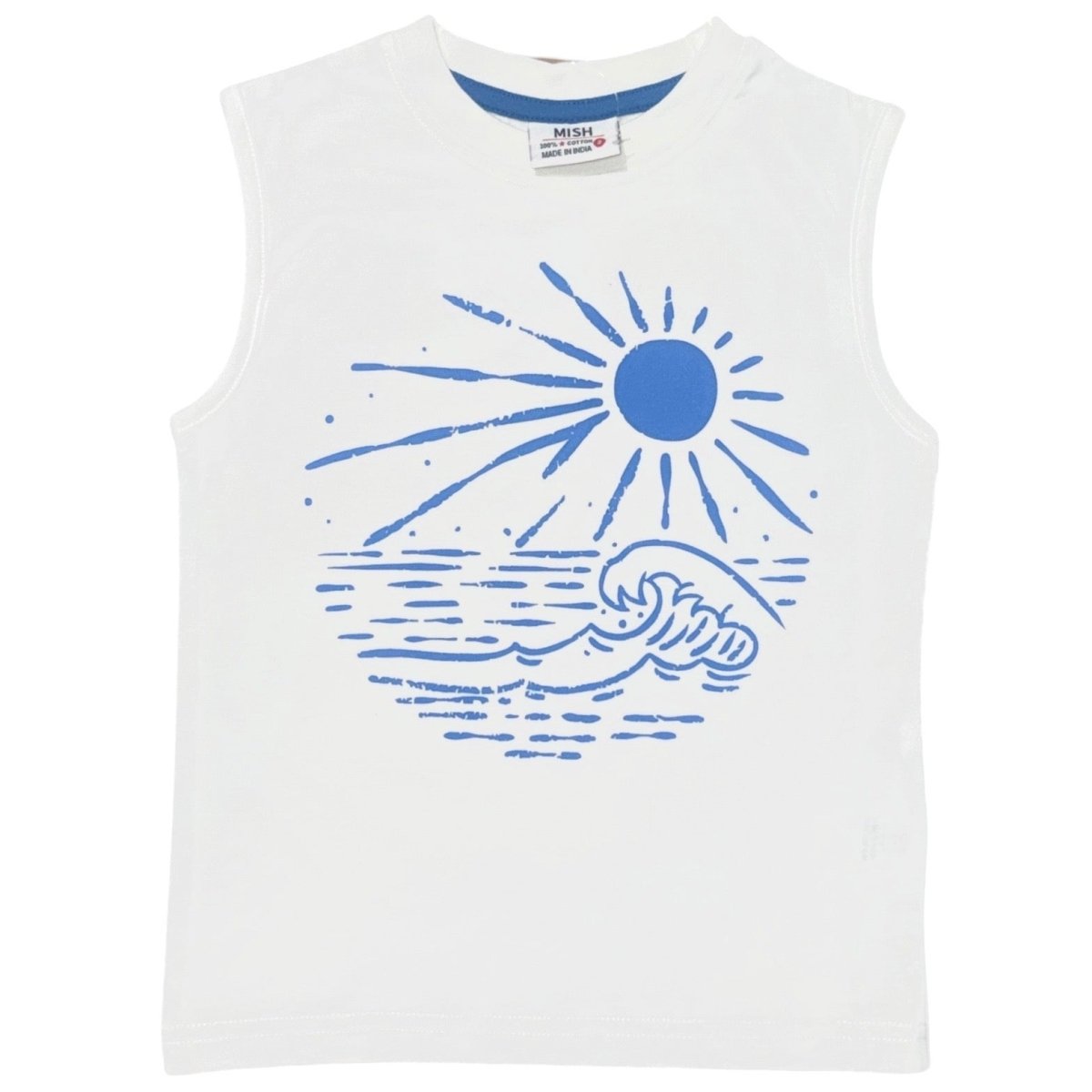WAVES MUSCLE TANK TOP - MISH MISH