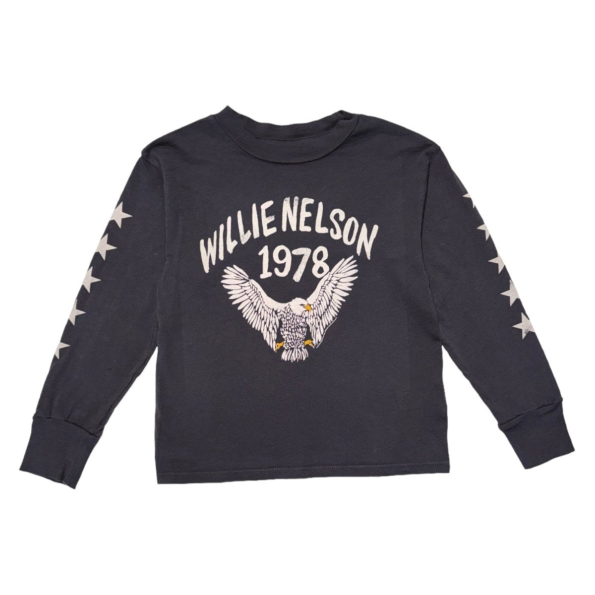 WILLIE NELSON EAGLE LONG SLEEVE TSHIRT - LONG SLEEVE TOPS
