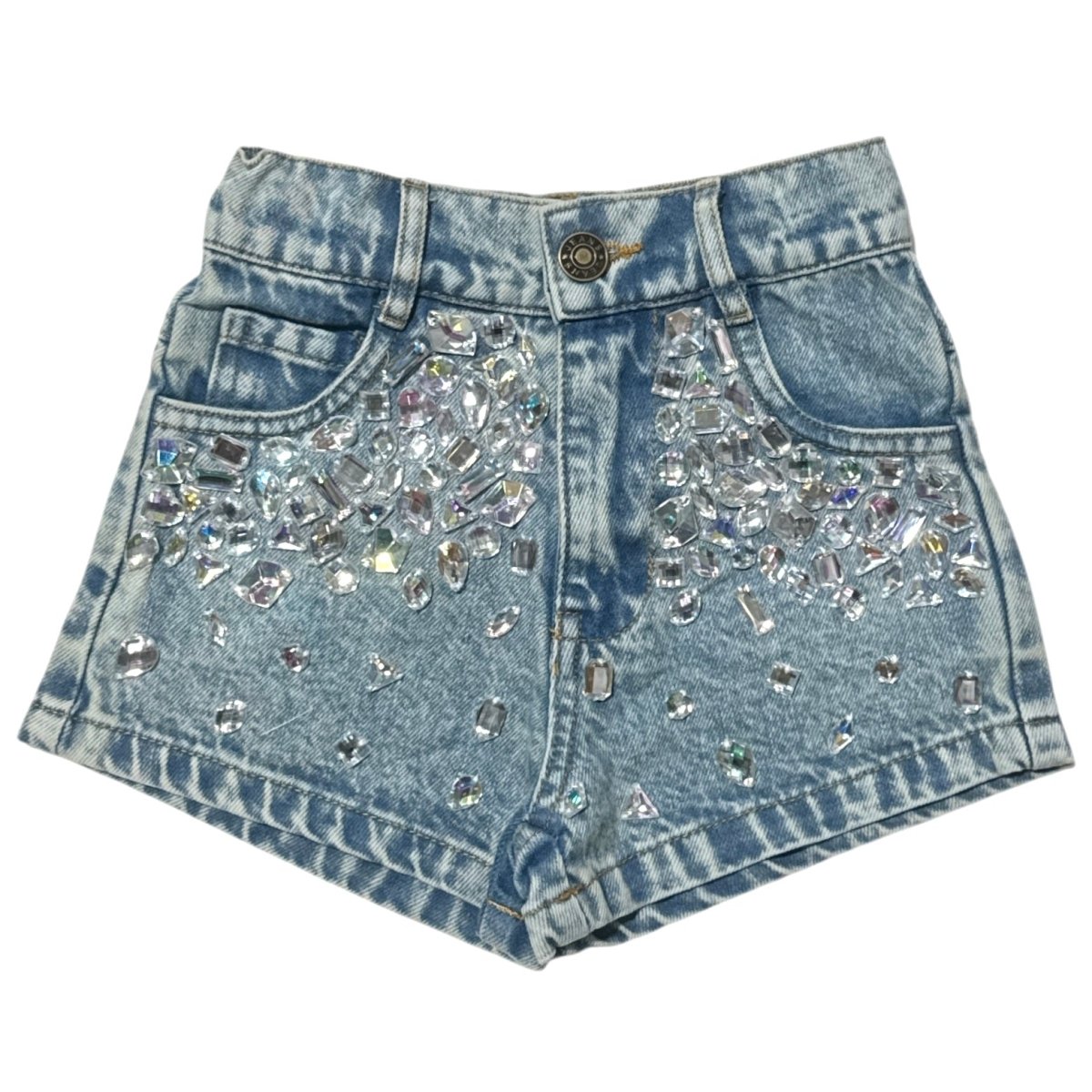 ZOE GEMSTONE DENIM SHORTS - MINI DREAMERS - SHORTS