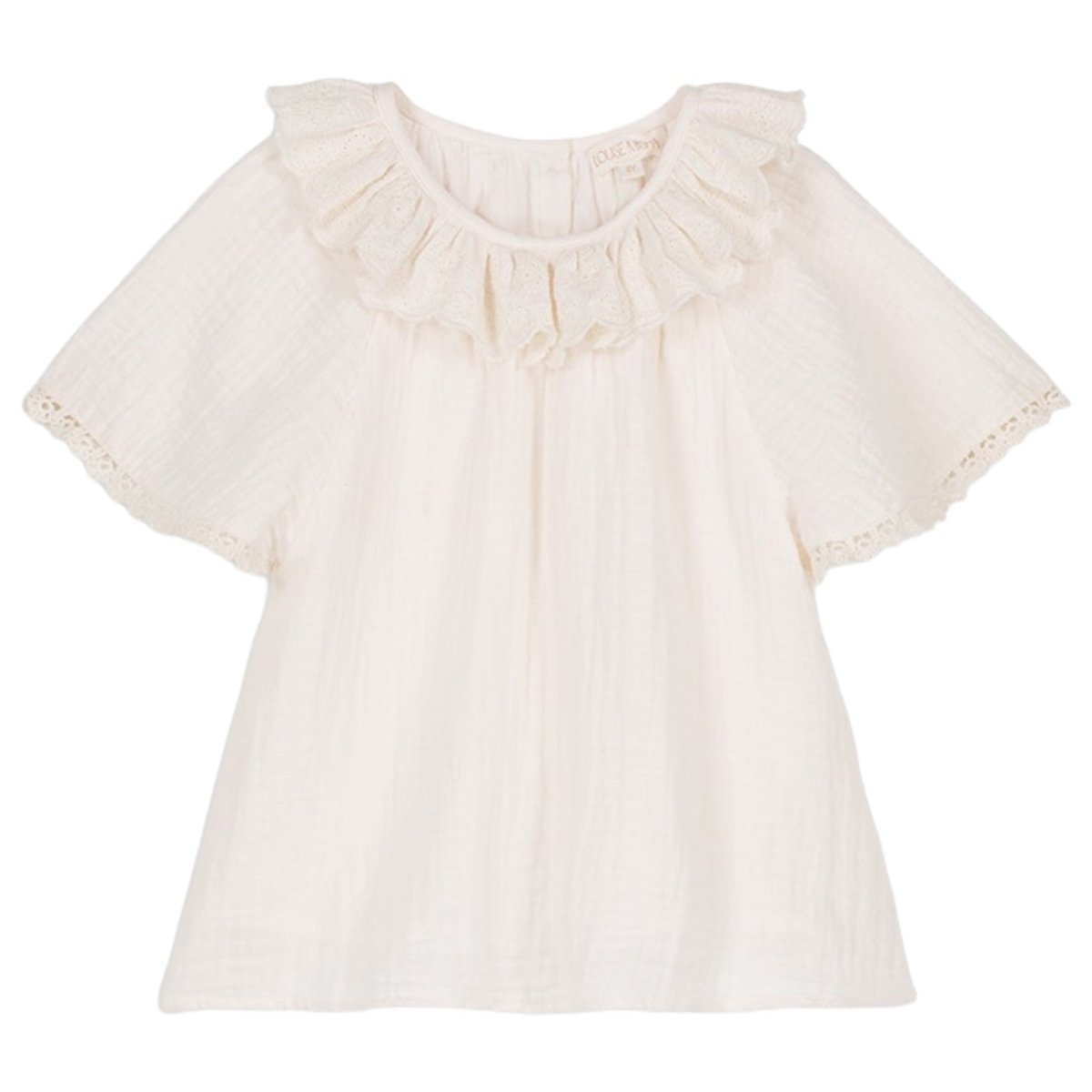 ANTOINETTE BLOUSE TOP - SHORT SLEEVE TOPS