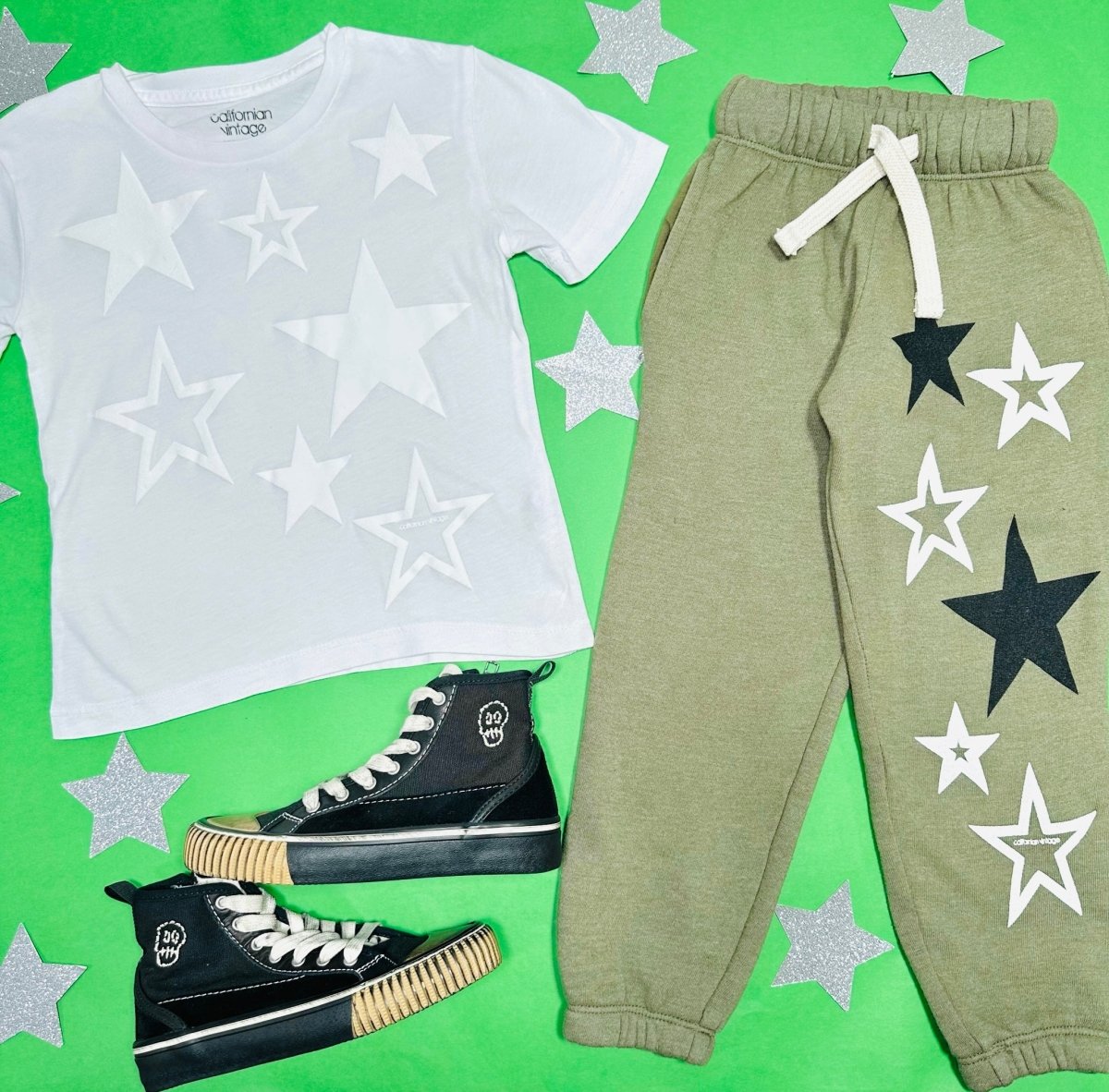 ARMY STARS SWEATPANTS - SWEATPANTS