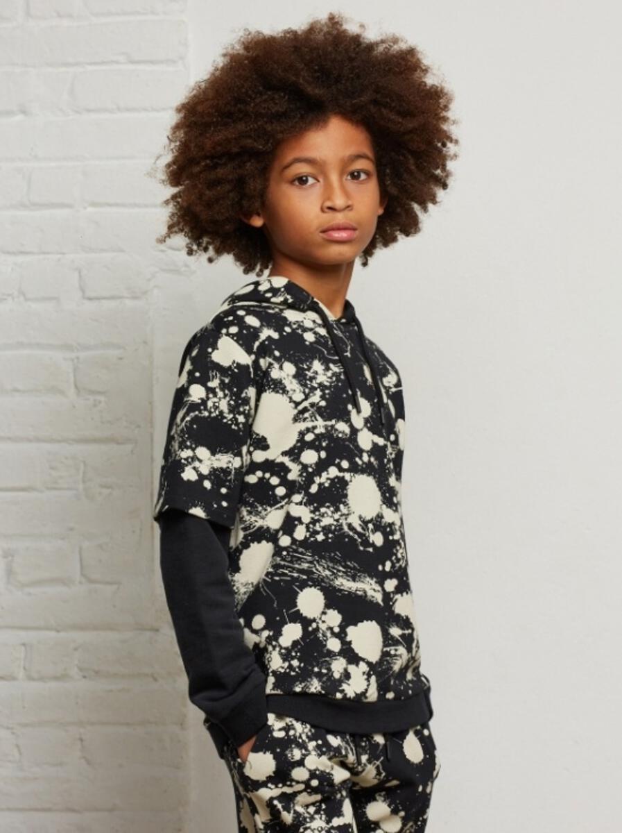 ARTISTS GRAFFITI OVERSIZED HOODIE (PREORDER) - YPORQUE