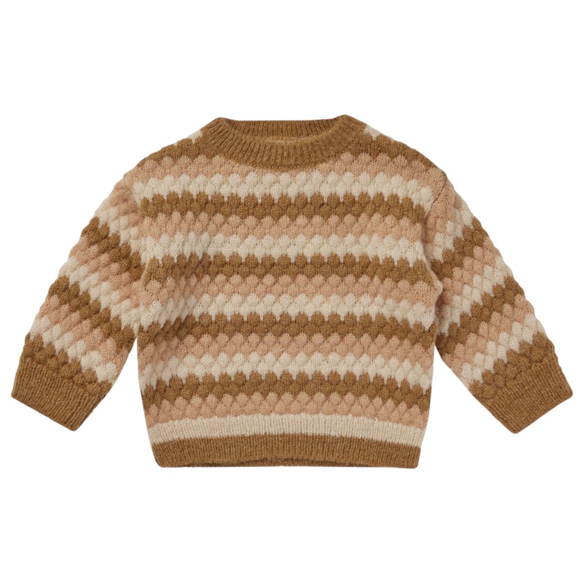 ASPEN STRIPE KNITTED SWEATSHIRT - SWEATERS