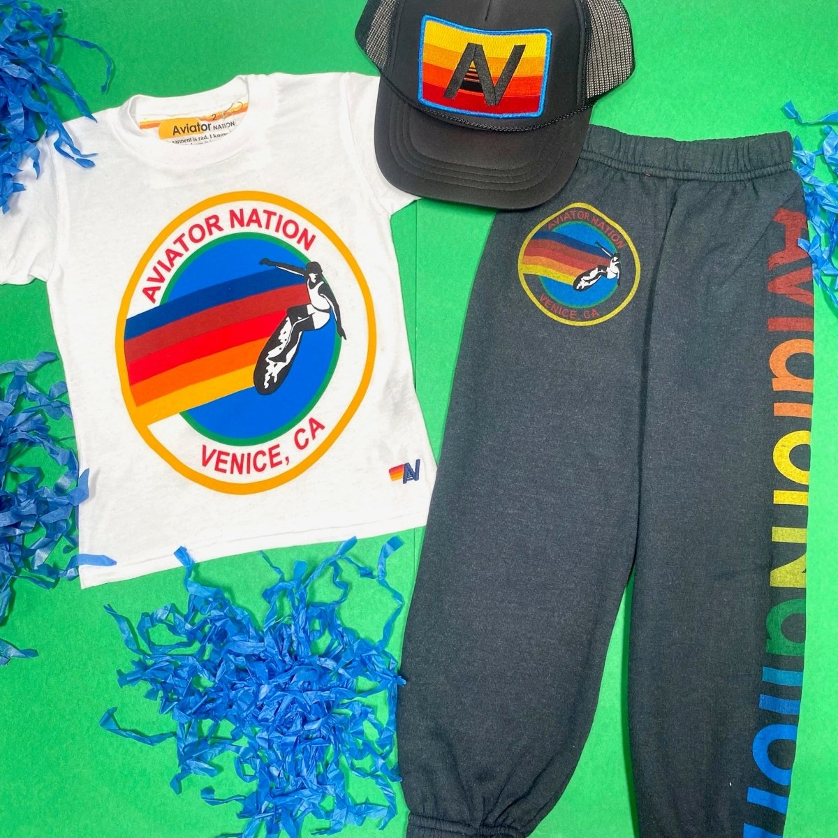 AVIATOR NATION TSHIRT - SHORT SLEEVE TOPS
