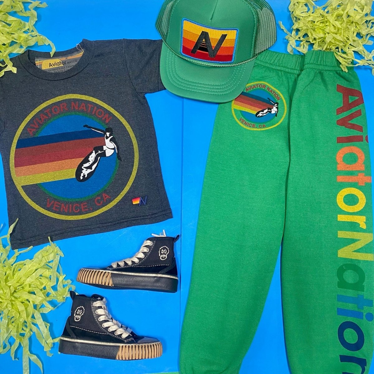 AVIATOR NATION TSHIRT - SHORT SLEEVE TOPS
