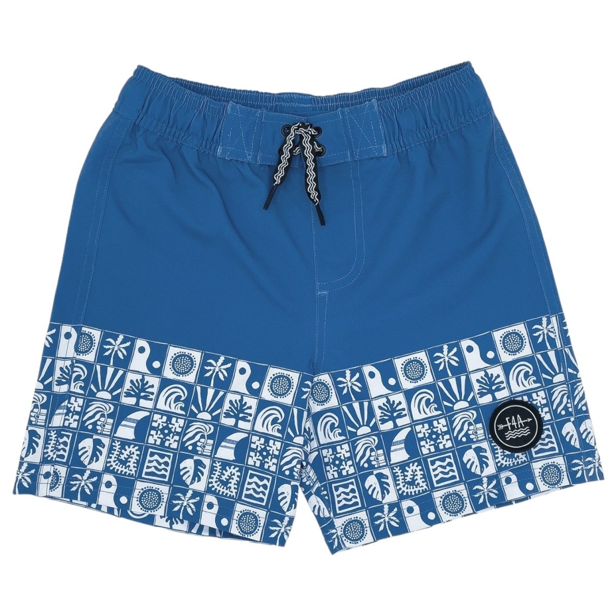 BEACH TILE SWIM TRUNKS - SWIM TRUNKS