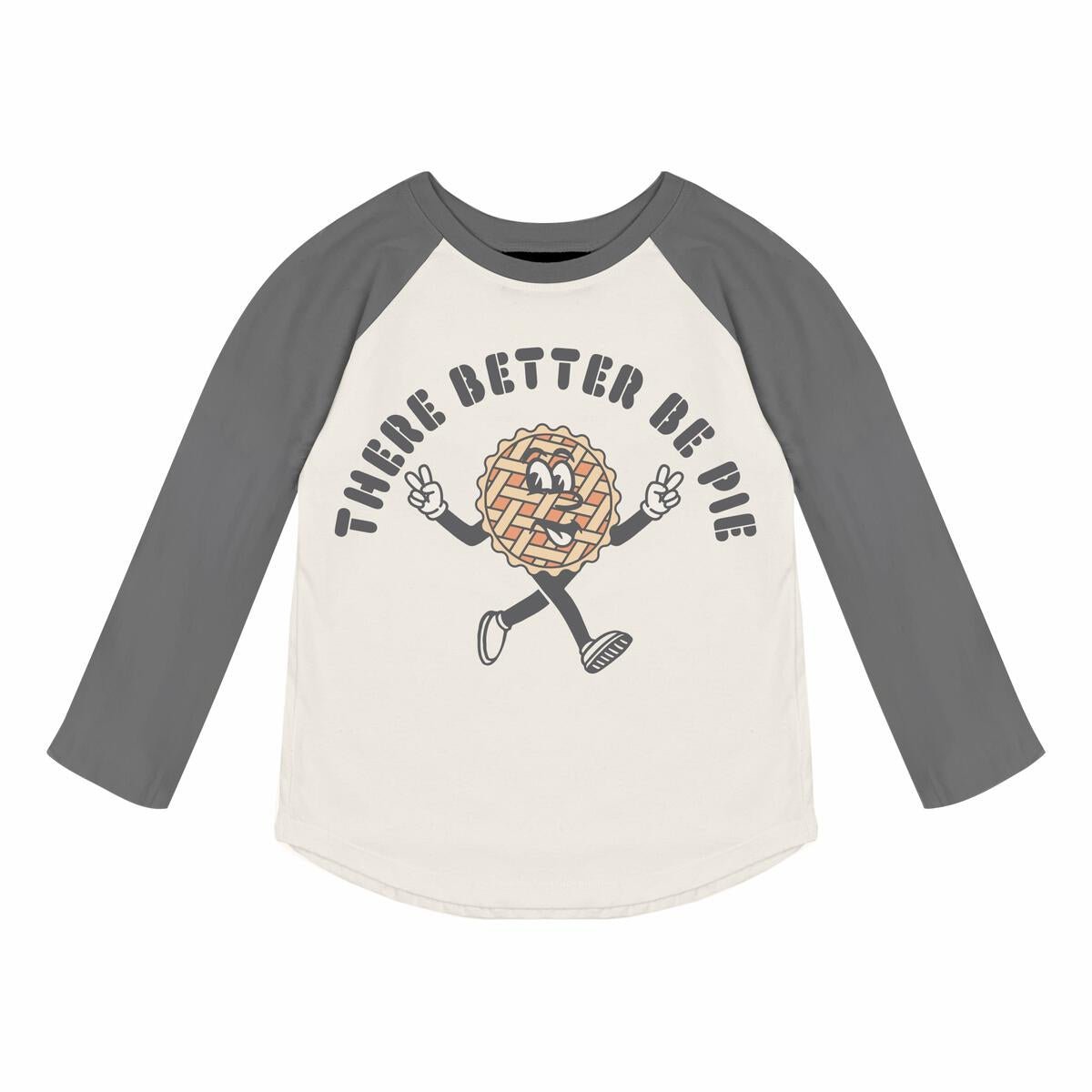 BETTER BE PIE LONG SLEEVE TSHIRT (PREORDER) - TINY WHALES