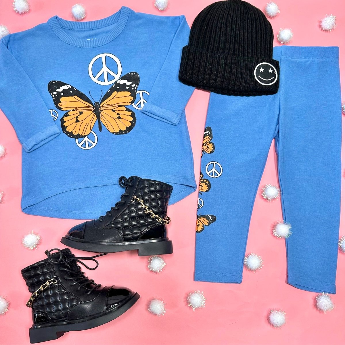 BUTTERFLY LEGGINGS - CHASER KIDS