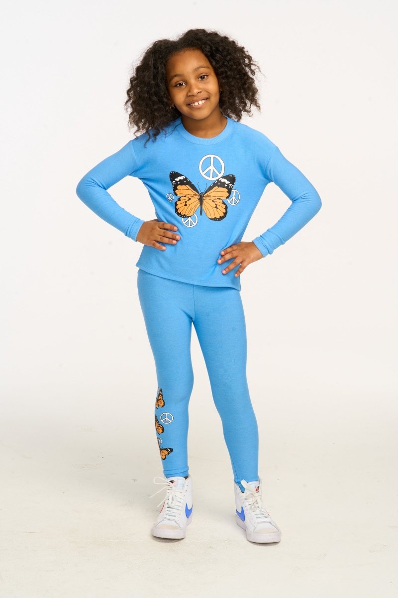 BUTTERFLY LEGGINGS (PREORDER) - CHASER KIDS
