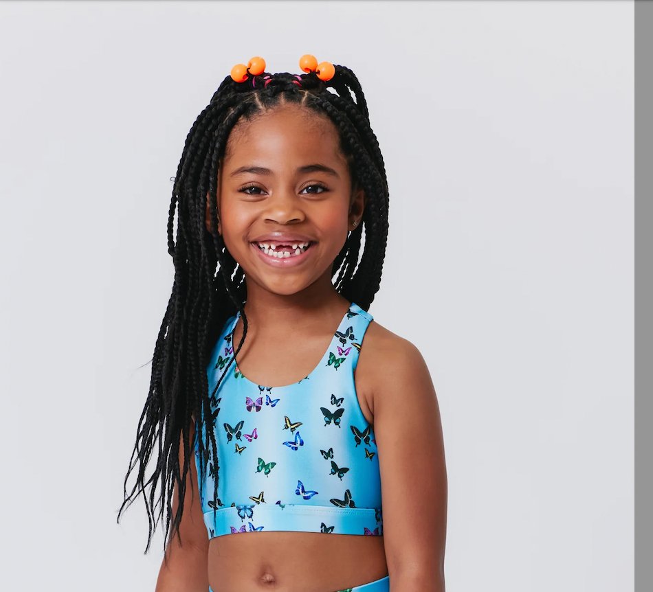 BUTTERFLY SPORTS BRA - SPORTS BRA