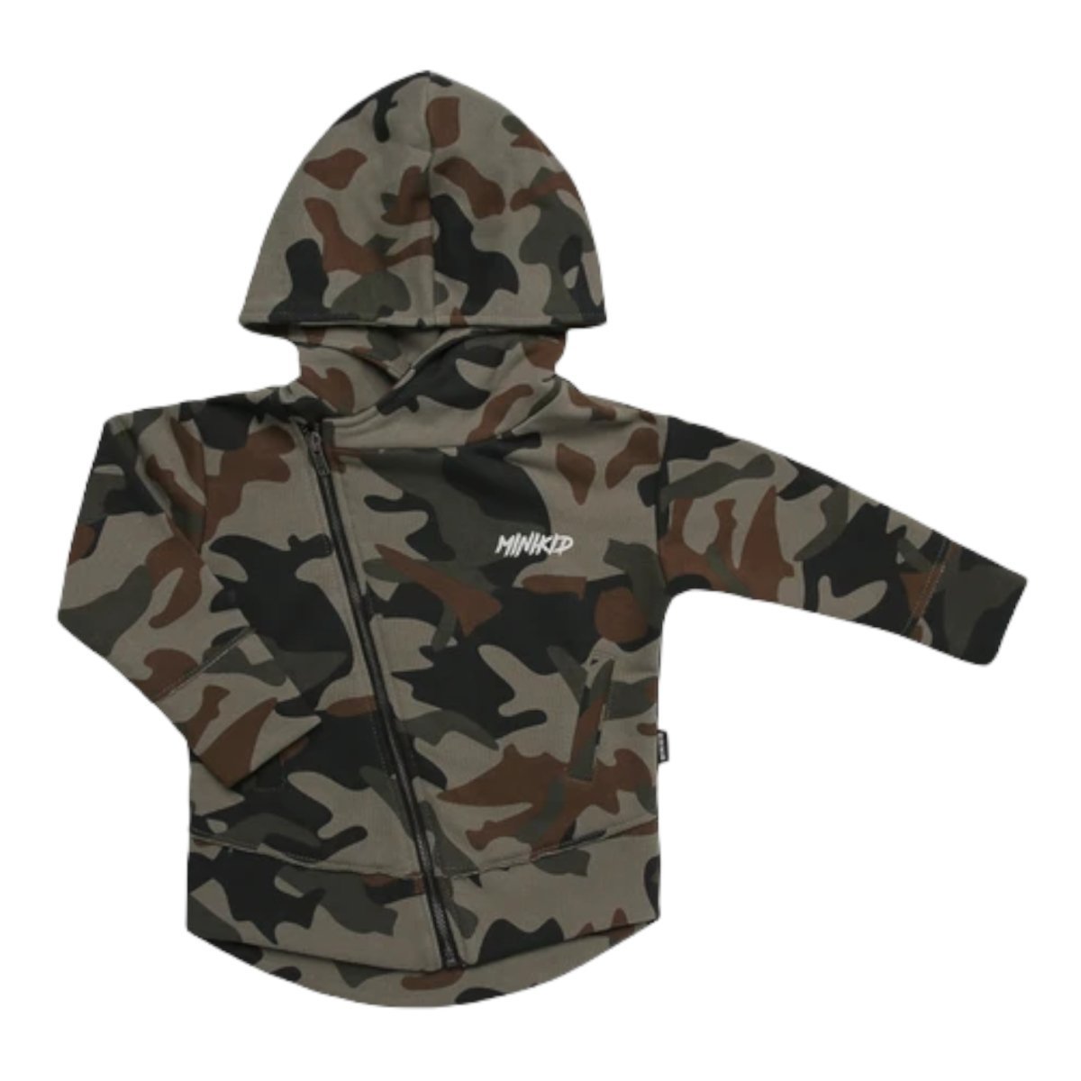 CAMO ZIP UP HOODIE RAMONES - HOODIES
