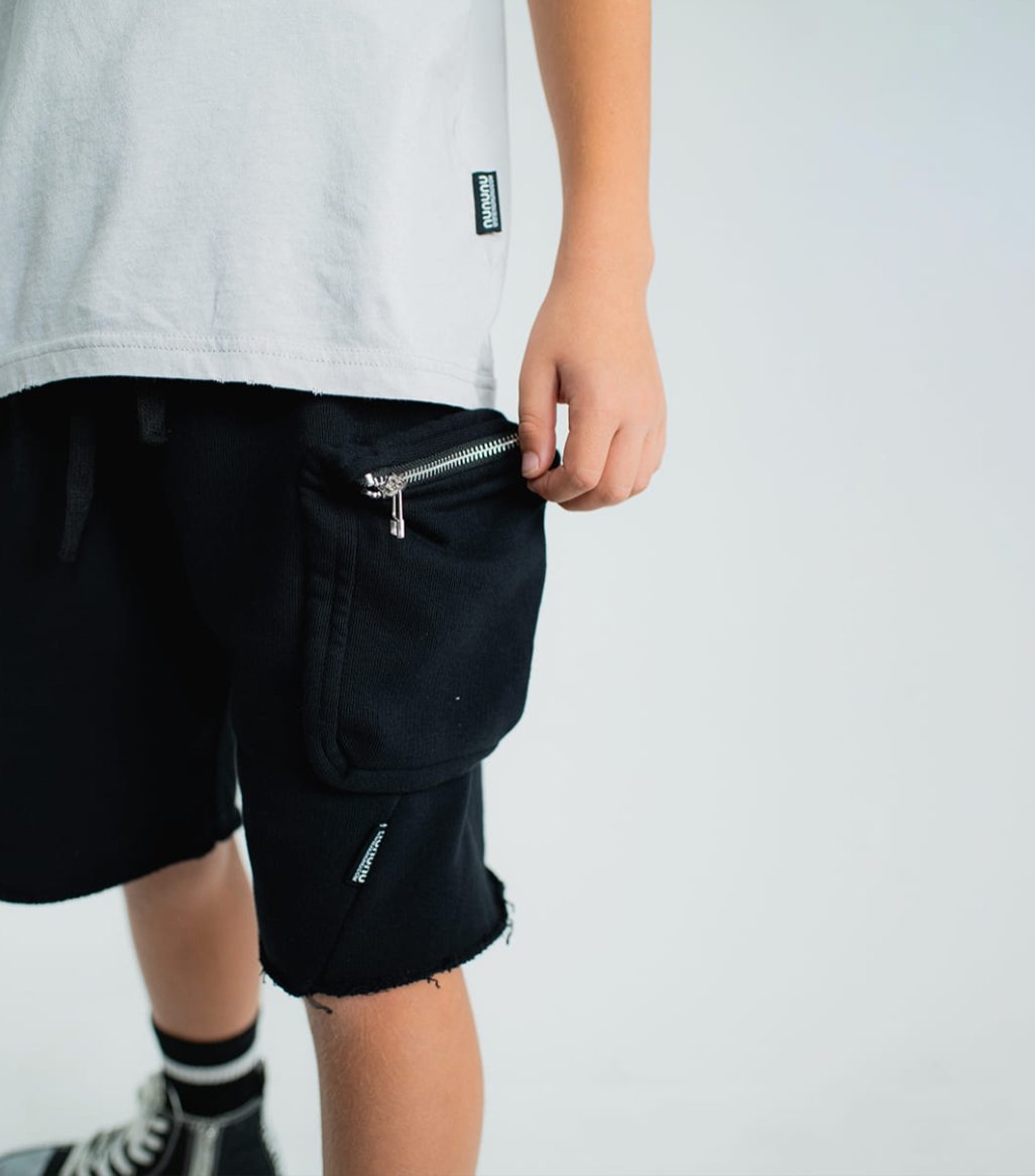 CARGO SWEAT SHORTS - SHORTS