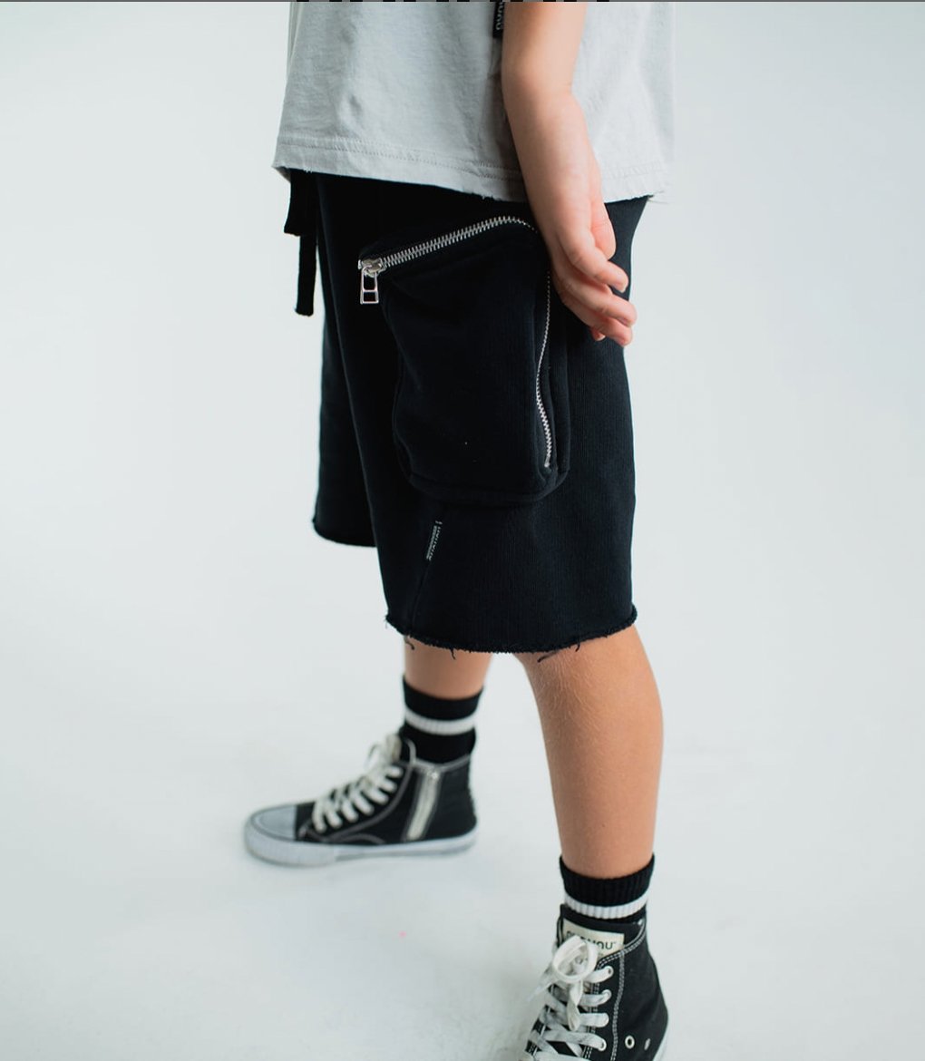 CARGO SWEAT SHORTS - SHORTS