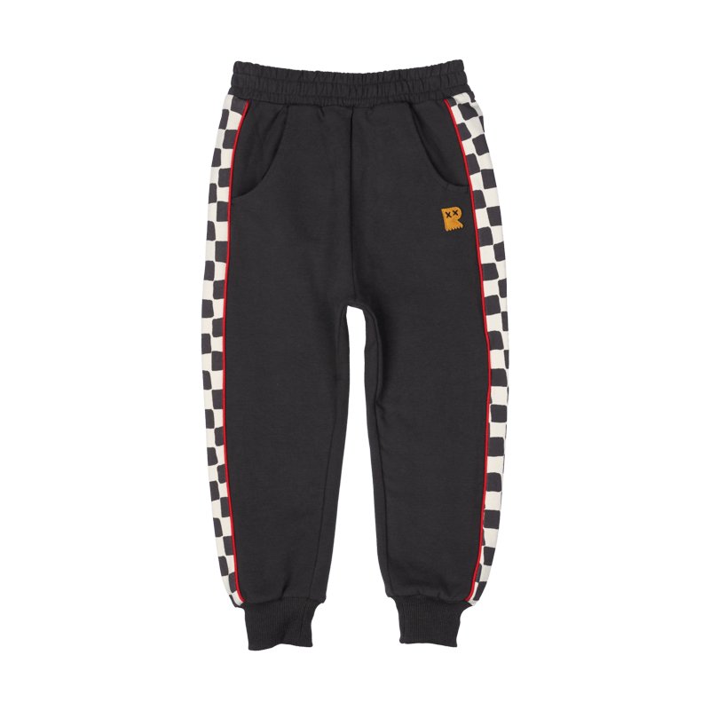 CHECKERED RACER SWEATPANTS (PREORDER) - ROCK YOUR BABY