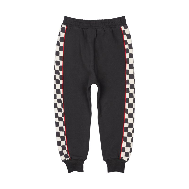 CHECKERED RACER SWEATPANTS (PREORDER) - ROCK YOUR BABY