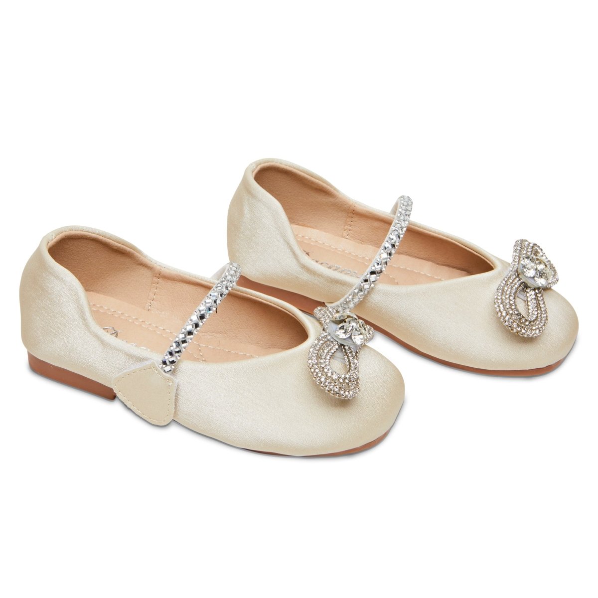 CHLOE MACH CRYSTAL BOW SHOES - MINI DREAMERS